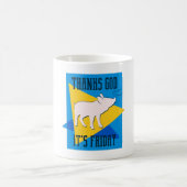 Mug Dieu merci c'est vendredi (Centre)
