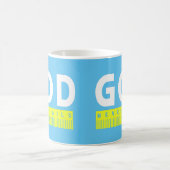 Mug Dieu n'échoue jamais le christianisme (Centre)