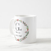 Mug Dieu Nous Bénisse Chaque Scrooge Dickens Noël (Devant gauche)