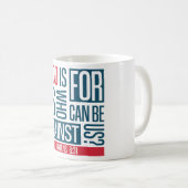 Mug Dieu pour nous (Devant droit)