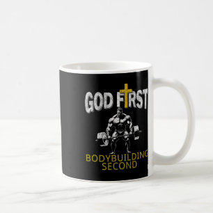 Mug Dieu premier Bodybuilding Deuxième Christian Gym W