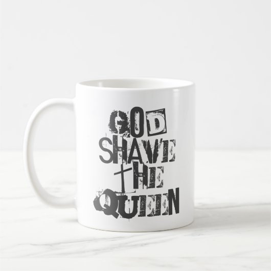 Mug Dieu raser la reine (Gauche)