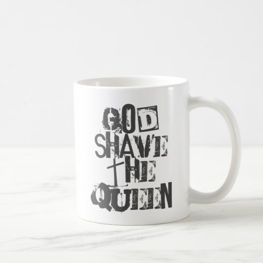 Mug Dieu raser la reine (Droite)