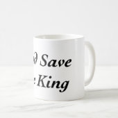 Mug Dieu sauve le roi (Devant droit)