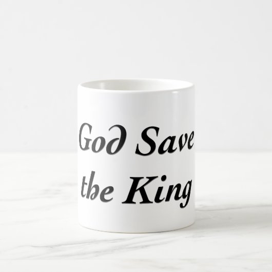 Mug Dieu sauve le roi (Centre)