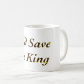Mug Dieu sauve le roi (Devant droit)