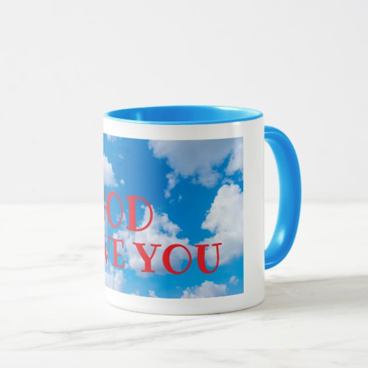 MUG DIEU T'AIME BOUGER (Devant droit)