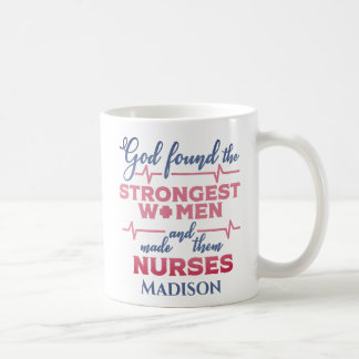 Mug Dieu Trouve Forte Femmes Infirmière