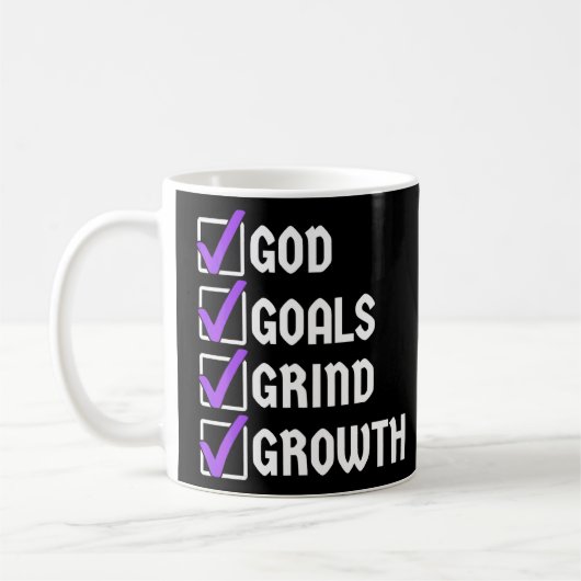 Mug Dieu vise la croissance (Gauche)