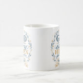 Mug Dieu voit chaque prière cachée Citation chrétienne (Centre)