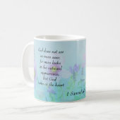 Mug Dieu Voit Le Coeur, 1 Samuel 16 (Devant gauche)