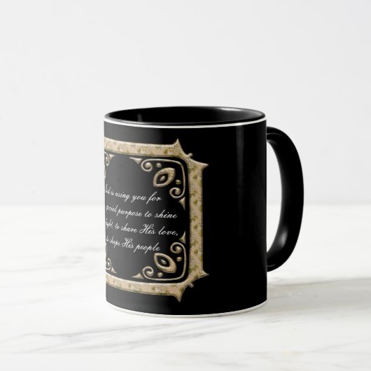 Mug Dieu vous utilise pour son usage spécial (Devant droit)