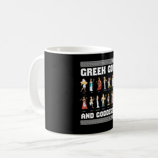 Mug Dieux Et Déesses Grecs Grecs Grecs (Devant gauche)