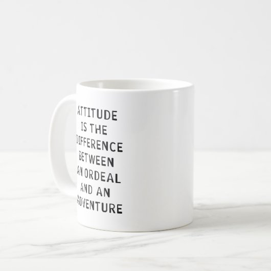 Mug Différence d'attitude (Devant gauche)