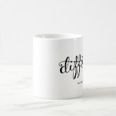 Mug différence de calligraphie (Centre)