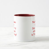 Mug Différence Entre Un Démocrate Et Un Communiste (Centre)