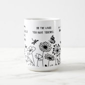 Mug "Différence que vous avez faite" Nom personnalisé (Centre)