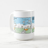 Mug Différences de contrôle d'espace aérien de marais (Devant gauche)