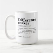 Mug Différenciateur - Citation Inspirationnelle (Gauche)