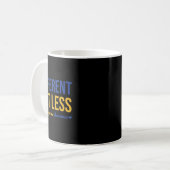 Mug Différent Pas Moins De Syndrome Down Positif De Se (Devant gauche)