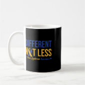 Mug Différent Pas Moins De Syndrome Down Positif De Se (Gauche)