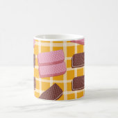 Mug Différentes gaufres aromatisées sans soudure arriè (Centre)