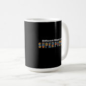 Mug Différents Esprits Sont un Superpouvoir Acceptatio (Devant droit)