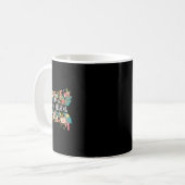Mug Difficile d'alerte et de conception de sensibilisa (Devant gauche)