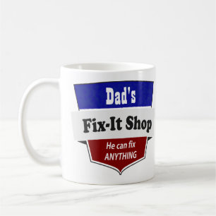 Mug Difficulté-il du papa magasin - personnaliser ave