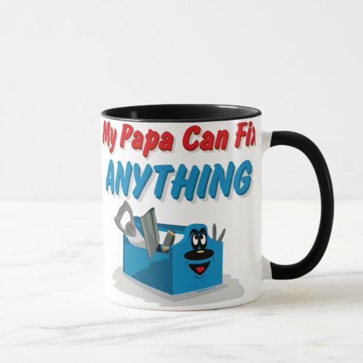 Mug Difficulté quelque chose papa (Droite)