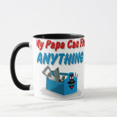 Mug Difficulté quelque chose papa (Gauche)