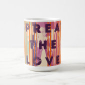 Mug Diffuser L'Amour Fondu Couleurs Citations Positive (Centre)