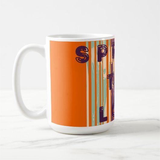 Mug Diffuser L'Amour Fondu Couleurs Citations Positive (Gauche)