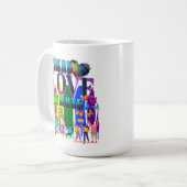 Mug Diffuser l'amour pas haïr | Fierté LGBTQI+ (Devant gauche)