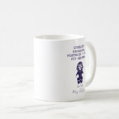 Mug Diffuser les connaissances et inspirer l'amour de  (Devant droit)