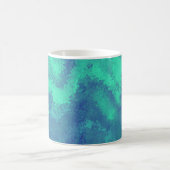 Mug Diffusion Abstraite bleue verte (Centre)