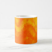 Mug Diffusion Abstraite orange jaune (Centre)