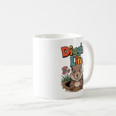 Mug Diggin Life Funny Gopher (Devant droit)