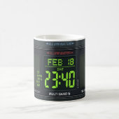 Mug Digital Watch Face Design (Centre)