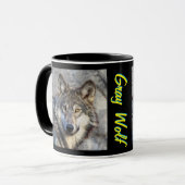 Mug Dignité de loup gris (Devant gauche)