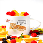 Mug Dilemma Tigre et Lapin Drôle - Belle Comique Anima