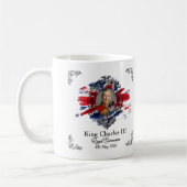 Mug d'images du couronnement du roi Charles III (Gauche)