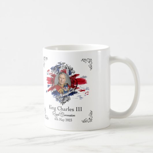 Mug d'images du couronnement du roi Charles III (Droite)