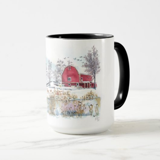 Mug d'Imaginaire d'hiver (Devant droit)