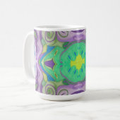 Mug d'Imaginaire vert pourpre (Devant gauche)
