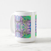 Mug d'Imaginaire vert pourpre (Devant gauche)