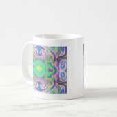 Mug d'Imaginaire vert pourpre (Devant gauche)
