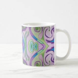 Mug d'Imaginaire vert pourpre