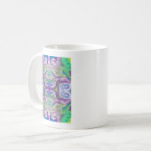 Mug d'Imaginaire vert pourpre (Devant gauche)
