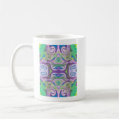 Mug d'Imaginaire vert pourpre (Gauche)